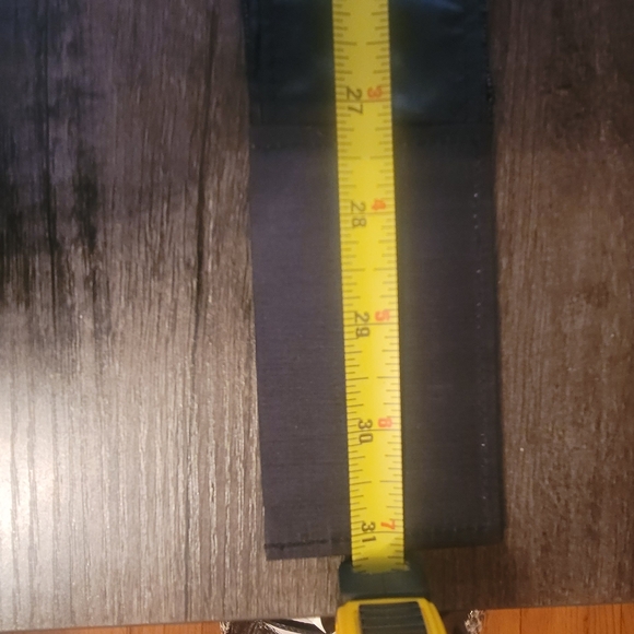 Vintage Black Beaded Belt with Velcro Closure - Picture 4 of 4